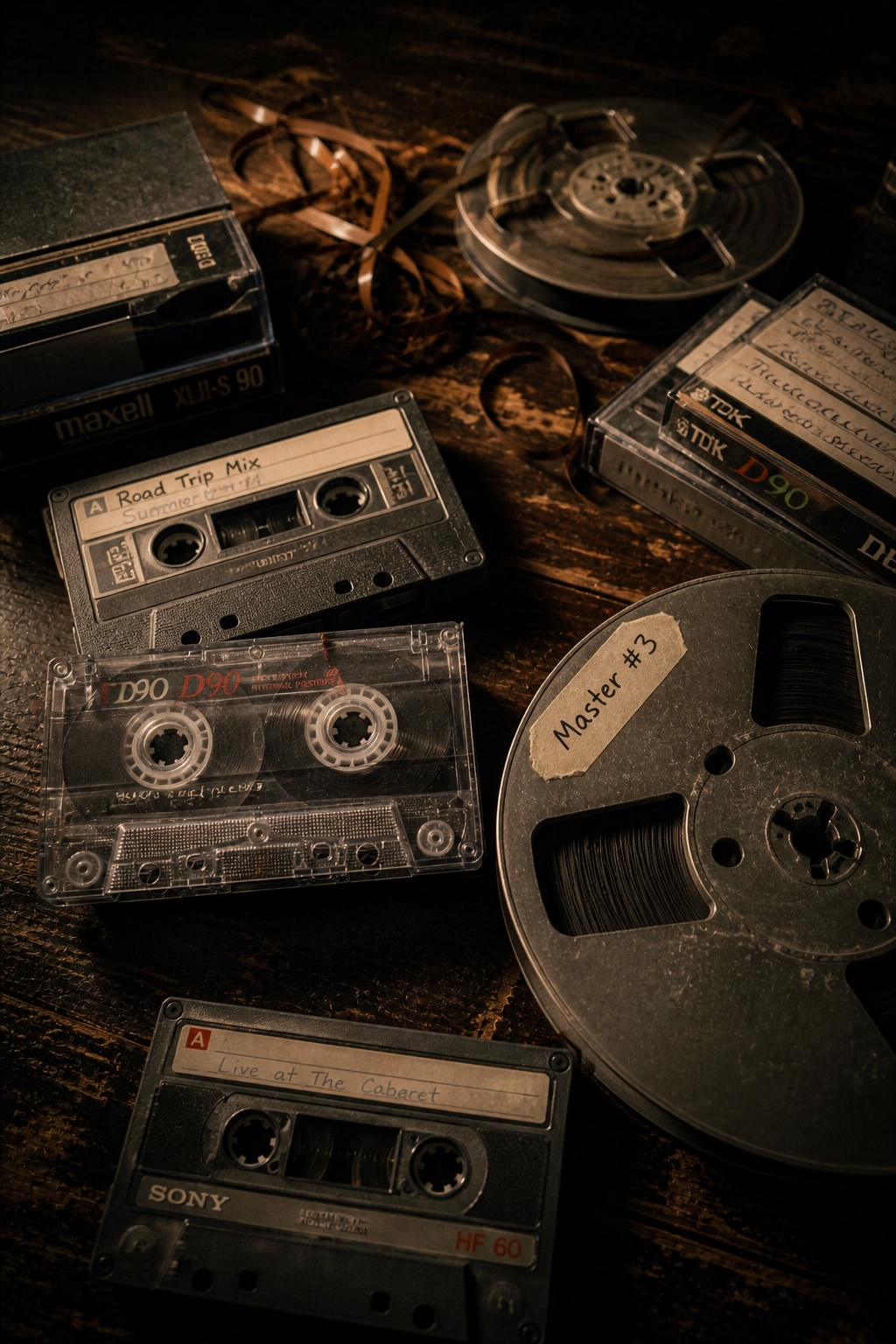 Audio cassettes and reels